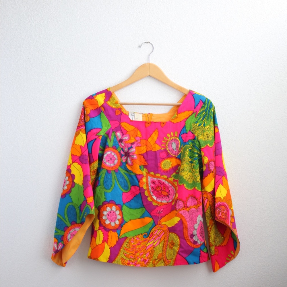 Vintage Joy Stevens 3/4 Sleeve Top Sz: 10